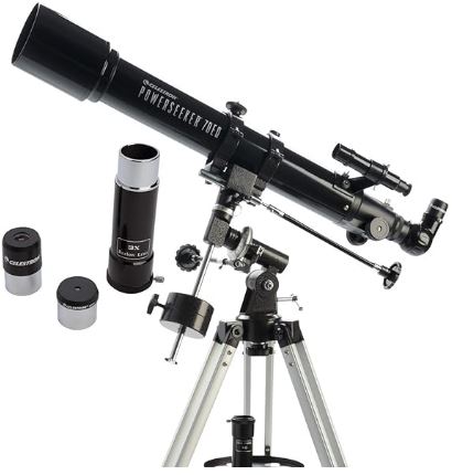 refractor telescopes for beginners - The Celestron Powerseeker