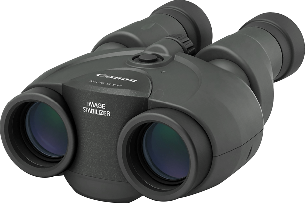 Image stabilized binoculars