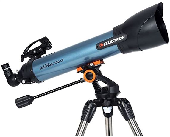 refractor telescopes for beginners - The Celestron Inspire 100AZ