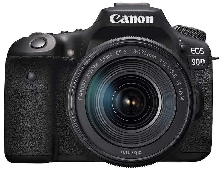 astrophotography cameras for beginners - Canon EOS 90D - Front