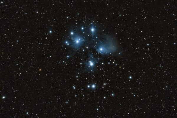 Photo of a star cluster