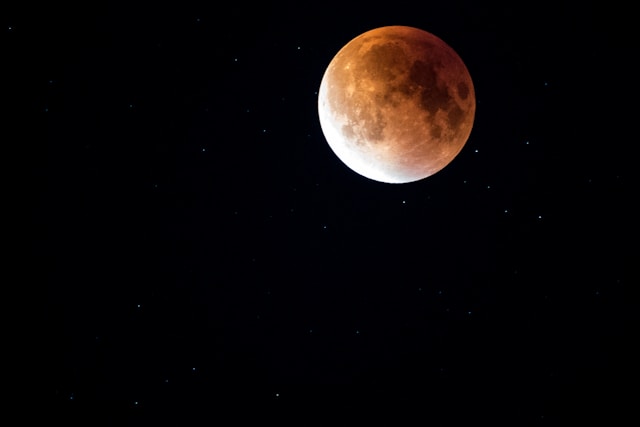 red moon in the black of night: smartphone telescope adapters for 2025