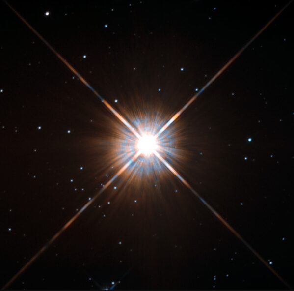 Photo of the Star Proxima Centauri